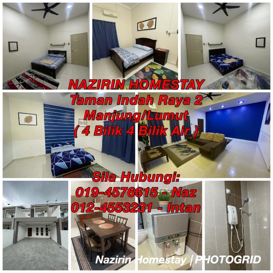 No 61 Nazirin Homestay Tmn Indah Raya 2 Manjung Лумут Екстер'єр фото